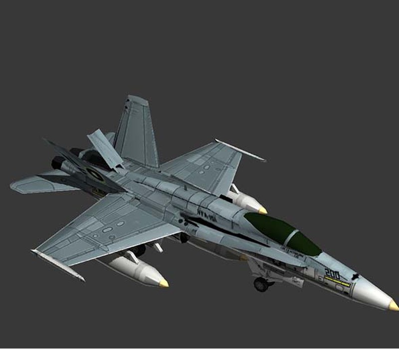 长沙3D f18舰载战斗机 (2)